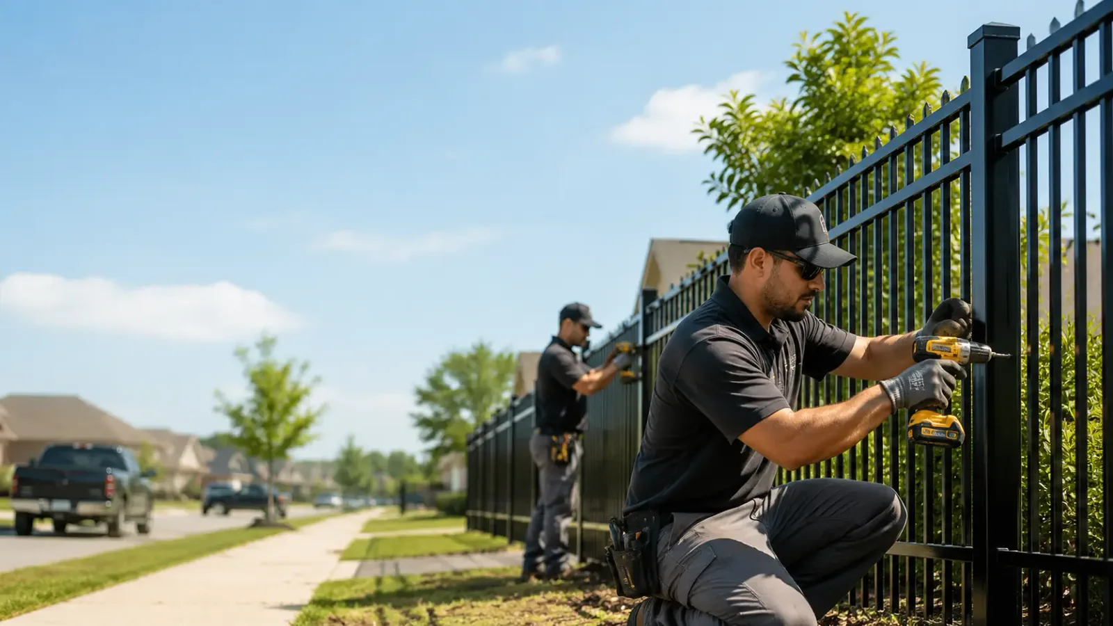 Metal Fence Installation in Wrightsville, GA